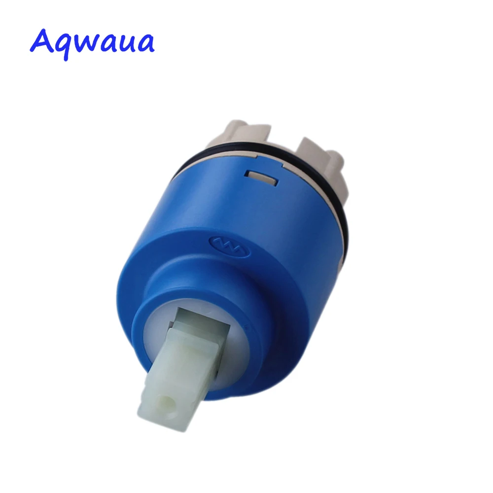 Aqwaua 35mm Faucet Valve Core Faucet Switch Replacement Part Mixer Cartridge with Distributor Bathroom Accessories