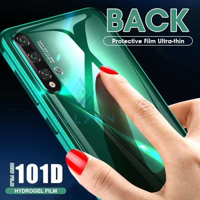 

101D New Hydrogel Protective Film For Huawei P20 Lite P30 Pro Mate 30 Screen Protector For Huawei Honor 20 9X 8X Not Glass