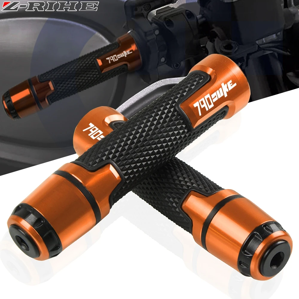 Для KTM DUKE 790 DUKE790 22 мм аксессуары для мотоциклов ручки противоскользящая ручка мотоцикла концы акустическая система ручной Руль