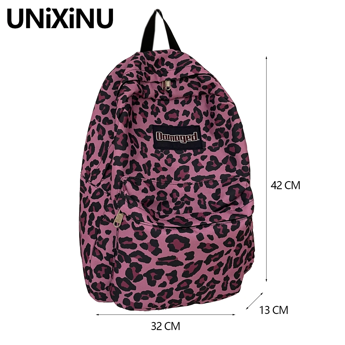 Large Capacity Leopard Print Women's Backpack Sturdy Oxford Cloth Travel  Laptop School Backpack Cheap Female Bag Backpacks