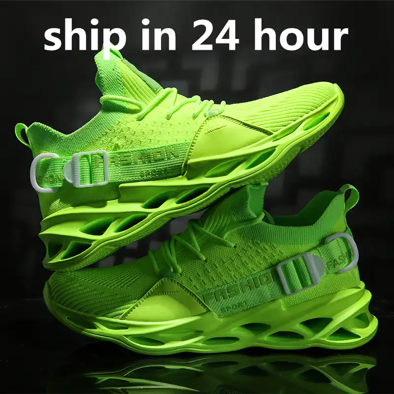 light green shoes mens