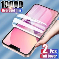 Per iPhone 13 Pro Max Phone pellicola protettiva pellicola salvaschermo 12 Mini Full Cover pellicola trasparente in idrogel non temperato