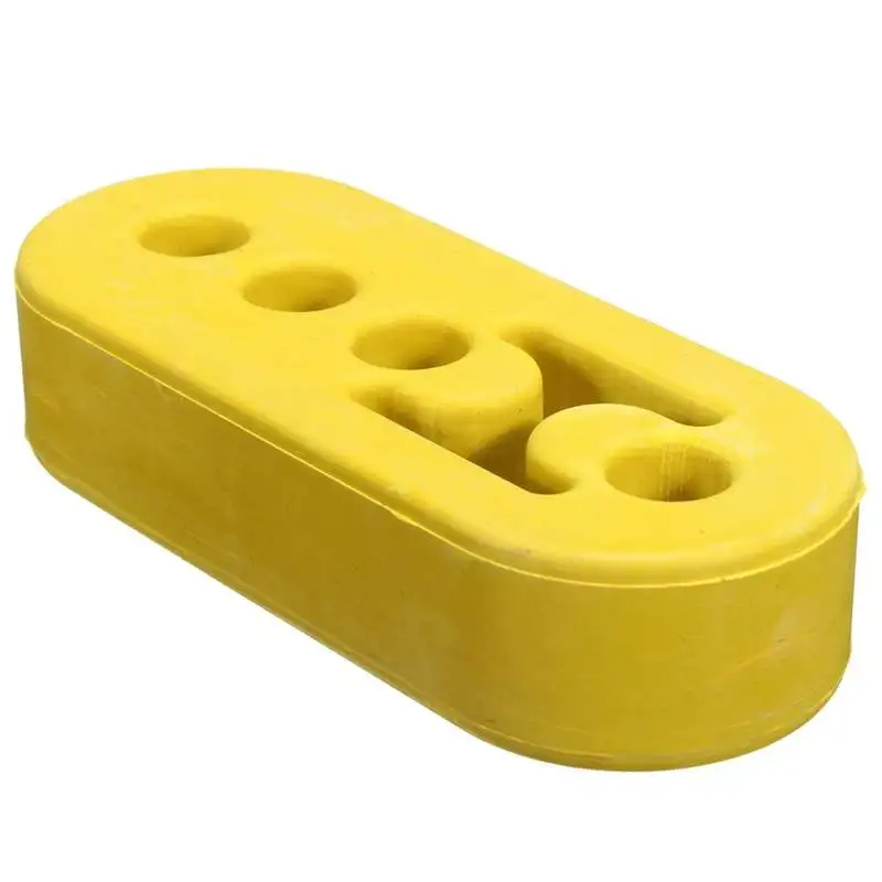 Automobile Exhaust Pipe Hoist 4 Hole Lengthening Rubber Reinforced Adjustable Silence Hook Hanging Ear