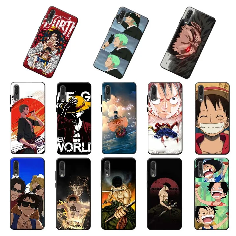 One piece for huawei mate 30 pro p20 p30 lite 20 Soft Silicone Phone Case Japanese anime |