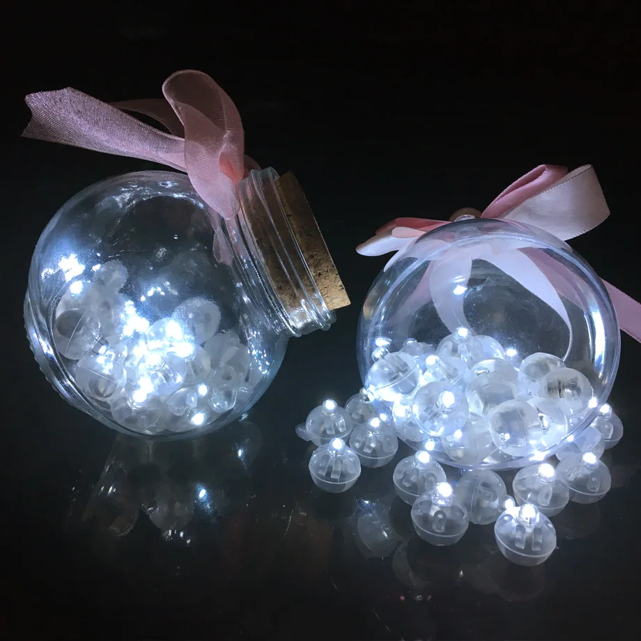 25 шт./лот круглые светодиодные воздушные шары яркие градиентные лампы мини