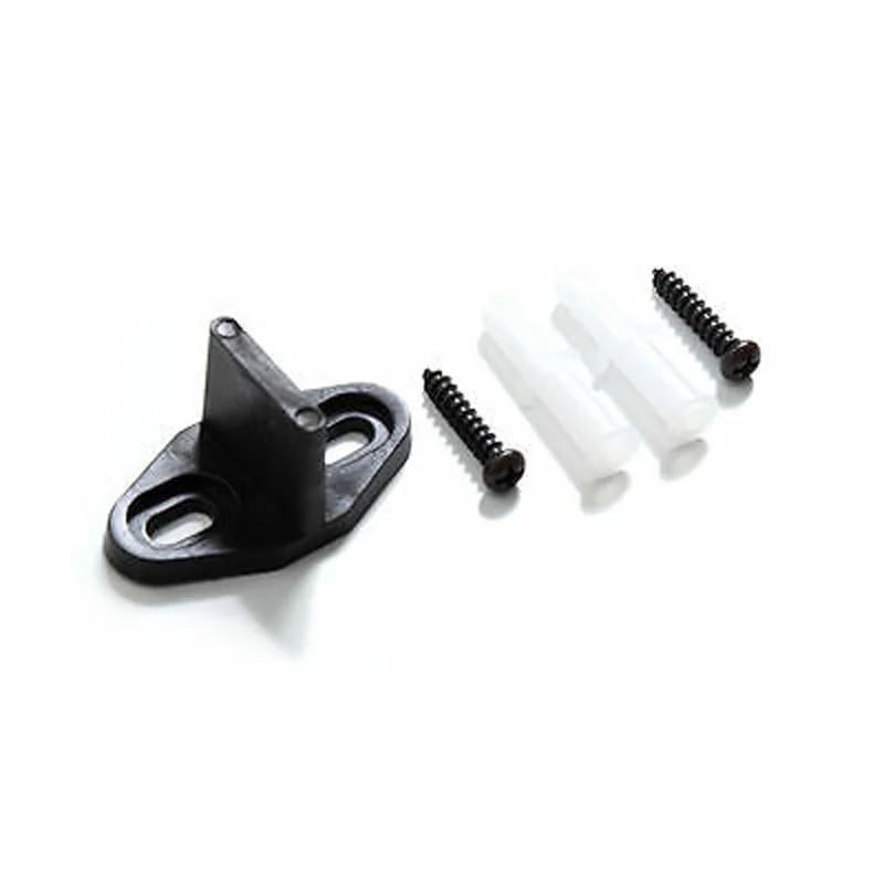 

Rings Track rail kit Sliding Barn Door Hardware Wall Mount Black Closet
