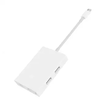 

Xiaomi Multifunctional USB-C to VGA Adapter 1000Mbps Ethernet Gigabit Network Adapter for Laptop USB3.0 Fast Charging Adapter
