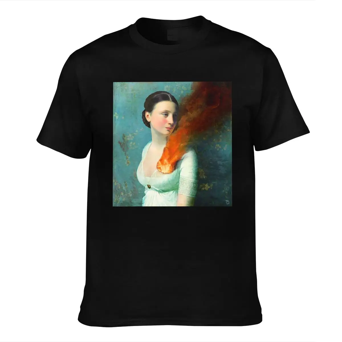 

Picture Processing High Quality Customized Men Tshirt Print Your Own Design LOGO QR Code Photo Casual T Shirts