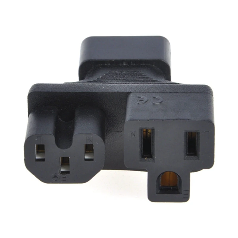 IEC320 C14 к C15, C14 к Nema 5-15R США ЖЕНСКИЙ PDU UPS сплиттер адаптер питания