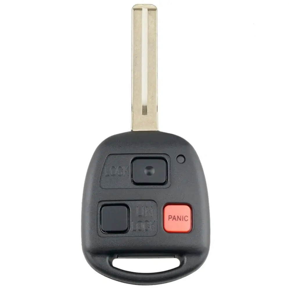 312Mhz 3 Buttons Car Remote Key Fob with ID4C Chip N14TMTX-1 Fit for Lexus RX300 1999-2003