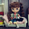 1 Set Doll Clothes Fashion Cute Outfit Tops Vest Trousers Skirt Doll Clothes Dress for 11.5 Inch Blyth Dolls Girl Toy ► Photo 2/6