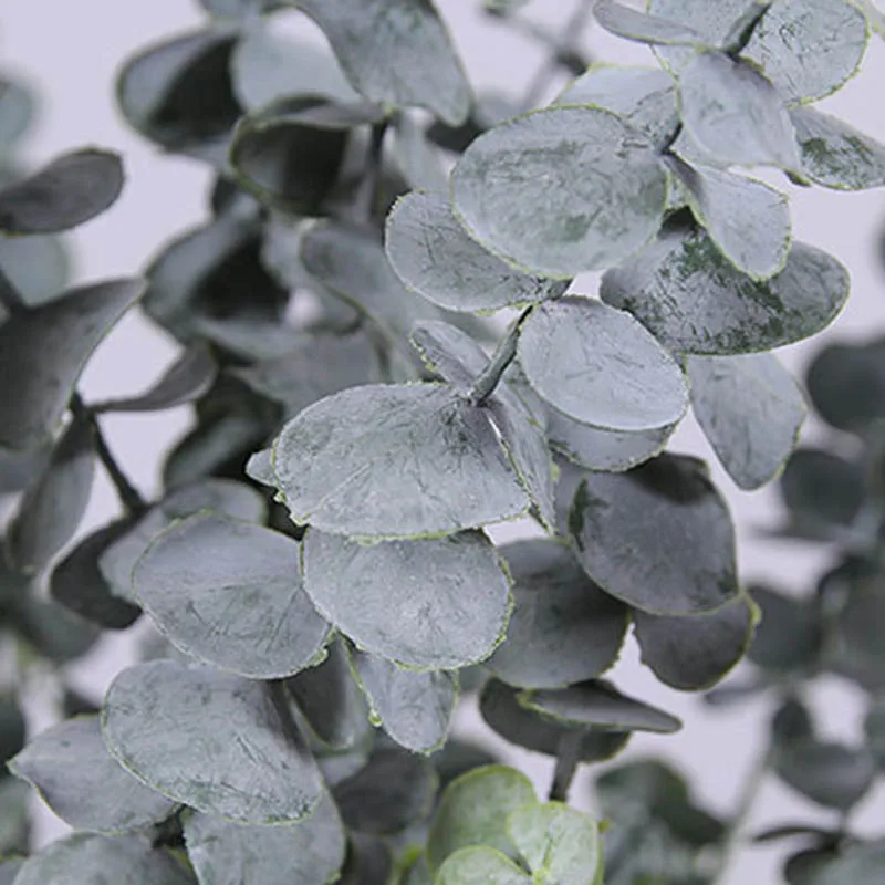 

Artificial Eucalyptus Leaf Garland Wedding Greenery Home Tabletop Decorations