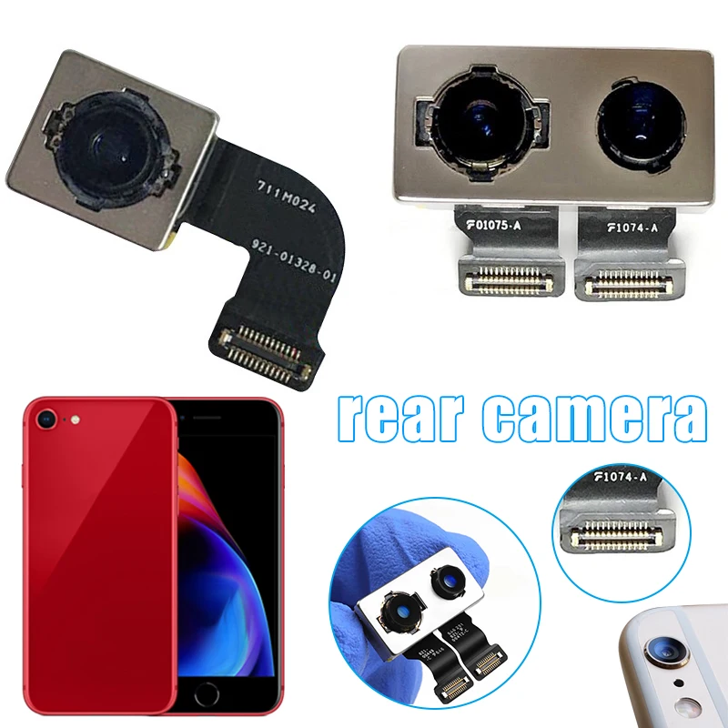 

Tested Big Back Camera Flex Cable Rear Main Cam Module for iPhone 8/8 Plus GV99