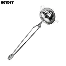 Чайный горшок Форма ситечко для чая с ручкой заварочный вкладыш Блокировка фильтр для специй многоразовый инструмент для домашнего офиса