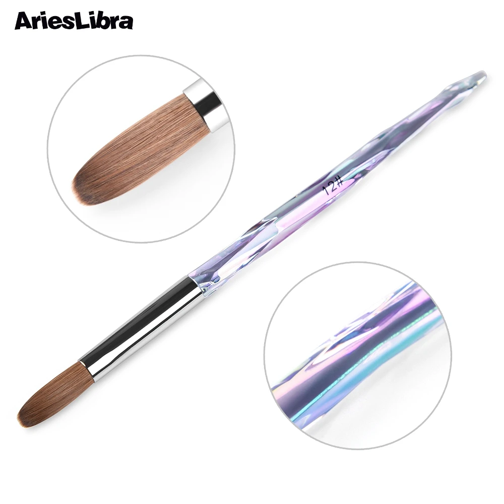 1pc 12 Kolinsky Sable Acrylic Nail Art Brush Symphony Nail Art