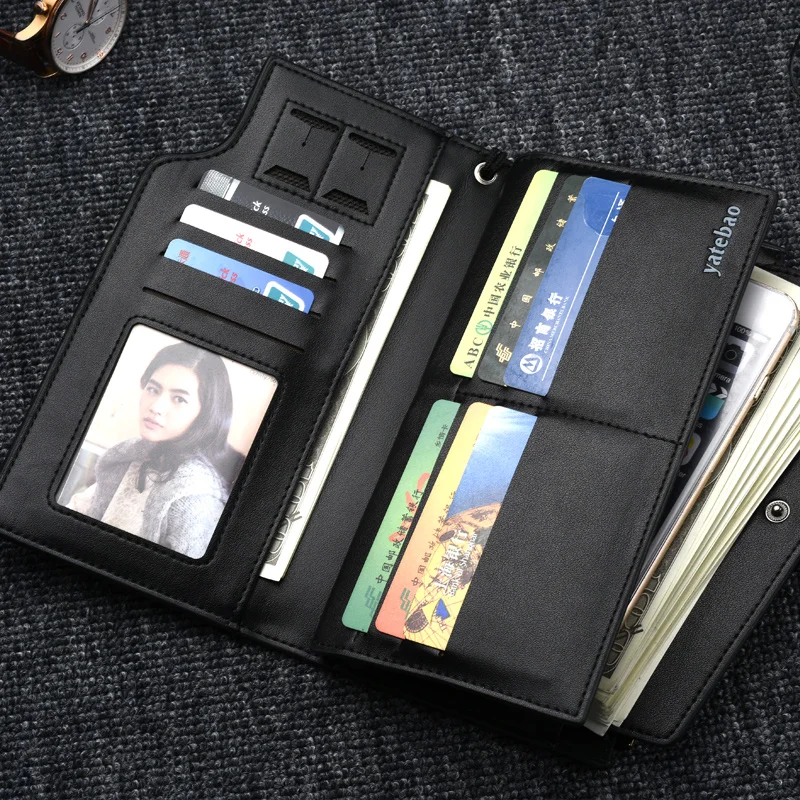 

Women Wallet Designer Brand Leather Money Coin Pocket Purses Quality Ladies Clutch Wallet Long Female Wallet Carteira Feminina