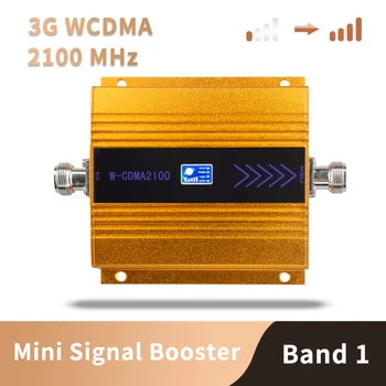 

3G WCDMA 2100MHz Mobile Phone Cell Phone Signal Booster Repeater Only Gain 65 Dbi LCD Display , Antenna Not Included