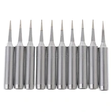 10 шт. Бессвинцовая Замена паяльника наконечники 900M-T-I для Hakko Saike 936 852d+ 909D