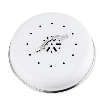 

Kitchen Compost Bin 5L Organic Homemade Trash Can Melons Leaves Iron Round Charcoal Filter Bucket DIY Garden Fertilizer