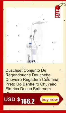 Regadera Electronica Torneira Lavabo Regendouche Colonne De panel Black Douche Do Banheiro Chuveiro Ducha душ для ванной комнаты