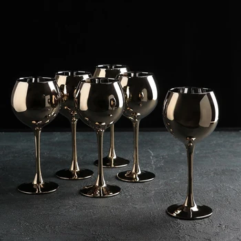 

A set of glasses for wine 280 ml "Gold", 6 pieces