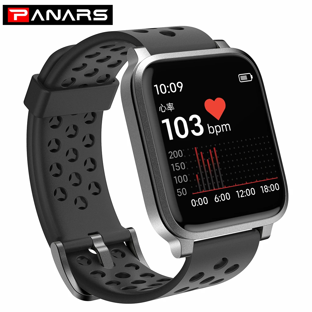 Смарт-часы IP68 Водонепроницаемые Bluetooth Сенсорный экран FitnessTracker GPS автоматический