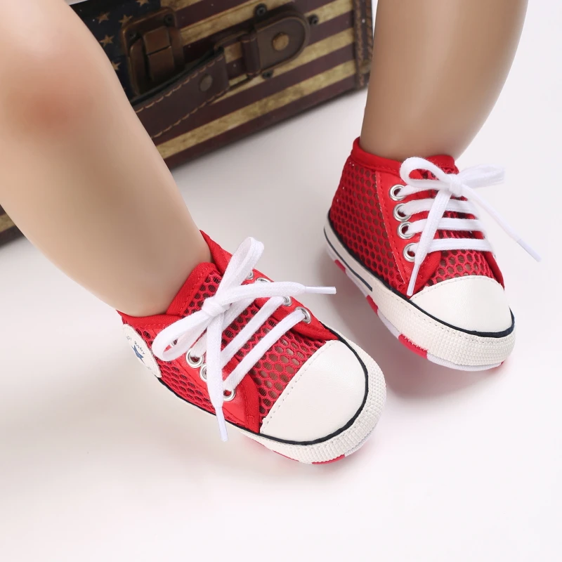 Baby Spring And Autumn Style Lovely Bow Solid Color Soft Sole Princess Shoes 0-18 Months Newborn Baby Casual Walking Shoes