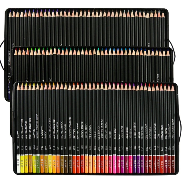 ArtBeek Colored Pencils, Professional Set of 72 Colors, Soft Wax-Based Cores, Art Supplies for Drawing Art and Sketching