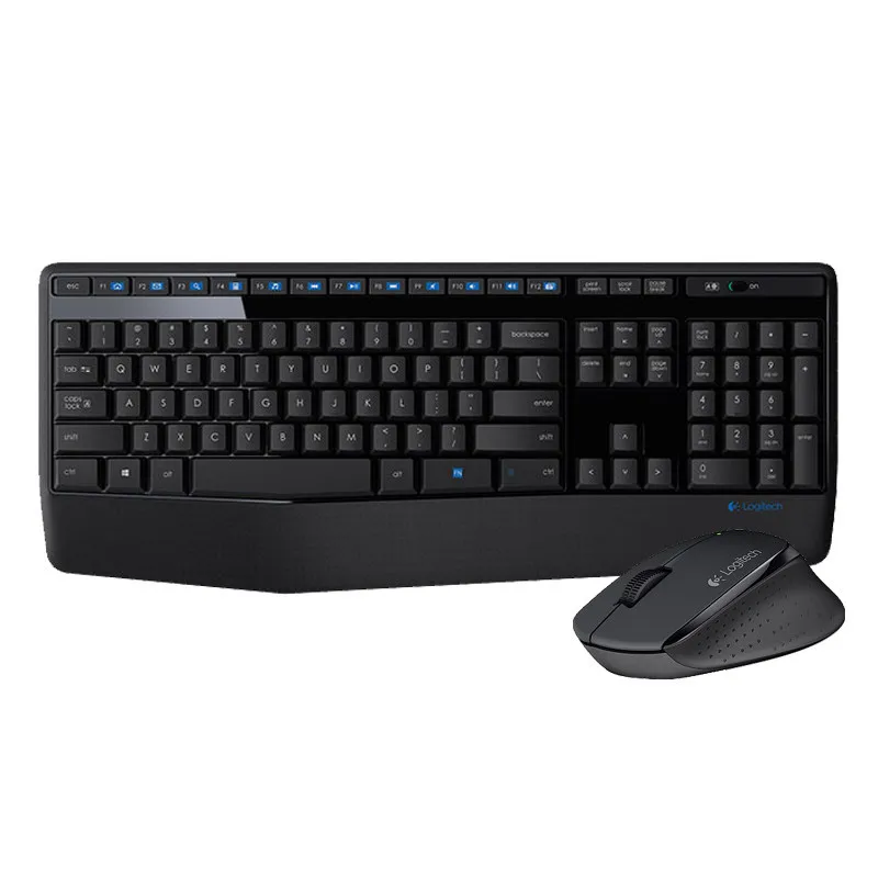 

Genuine Product Logitech MK345 Wireless Mouse Set Multimedia with Wrist Splint Keyboard Mouse Kit