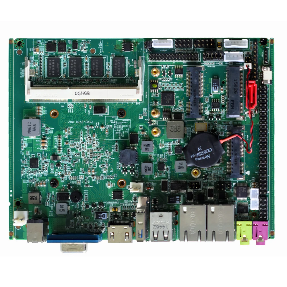 

Industrial Motherboard With HDMI 4GB RAM N2930 J1900 CPU Mainboard LVDS 2xLAN