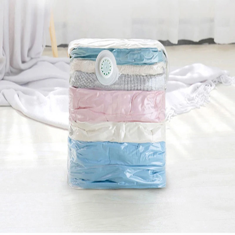 

Sealed compression travel saving bag vacuum-free storage bag household storage bag transparent frame foldable storage bag