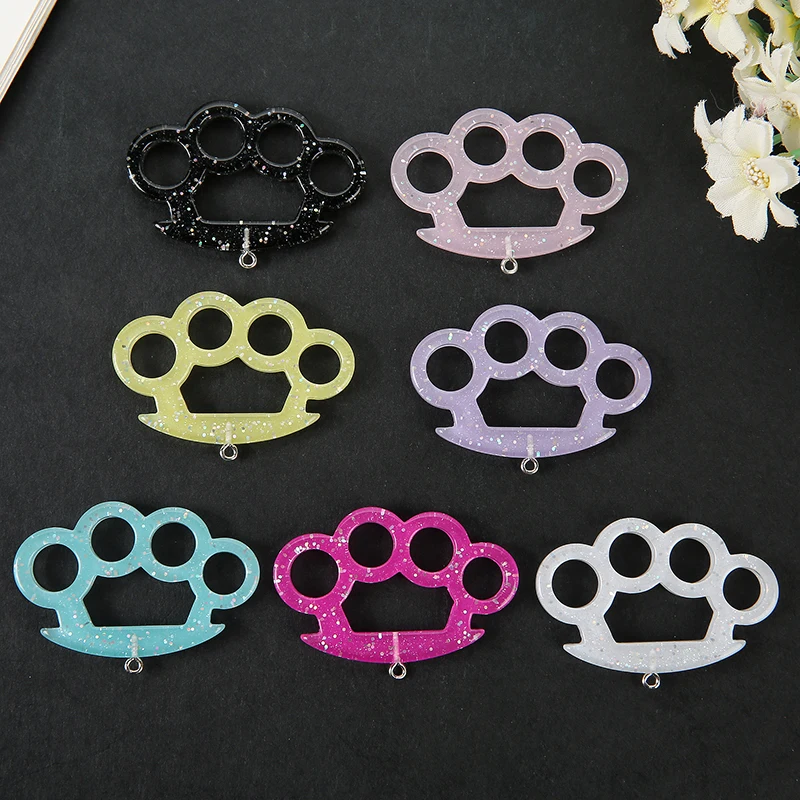 10pcs 51*32mm Resin Charms  Knuckle shape for Necklace Pendant Diy Making Scrapbooking Embellishment Decoration Accessories