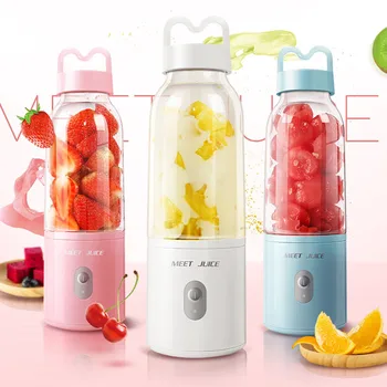 

500ml Mini Portable Electric Fruit Juicer Slow Auger Juicer Fruit and Vegetable Juice Extractor Juicer Machine juice maker
