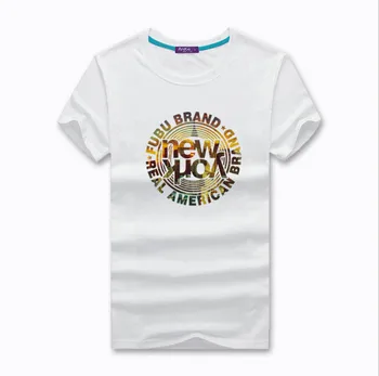 

Summer new women's street letter characters print loose short-s 8958