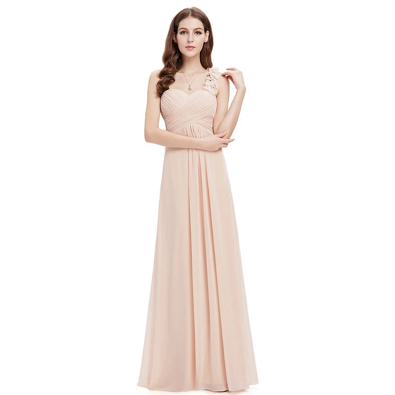 Это Yiiya размера плюс платье подружки невесты es лодочка шеи Ruched бордовый Vestido Madrinha одно плечо длинное платье подружки невесты C523