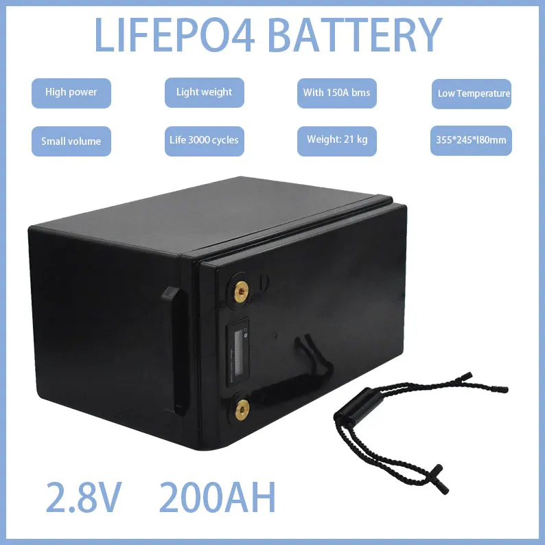Литиевая батарея BMS 12 в 3000 Ач LiFePO4 8 циклов подходит для RV Campers golf cart off-grid solar wind |