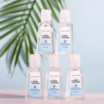 

YOUNG VISION 30ml Travel Portable Hand Gel Anti- Liquid Disposable No Clean Waterless TSLM1