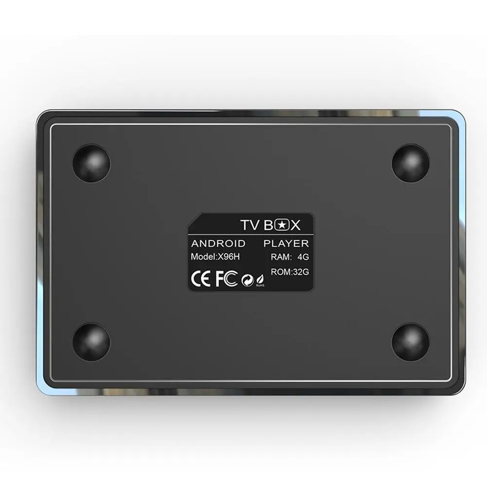 ТВ-бокс X96H Android 9,0 система Двойной HDMI Поддержка приставка HD сетевой плеер# CO