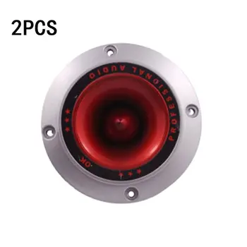 

2PCS 4" Round Piezoelectric Tweeters Ceramic Piezo Horn Audio Speaker Treble Home Stage Loudspeaker Without Light
