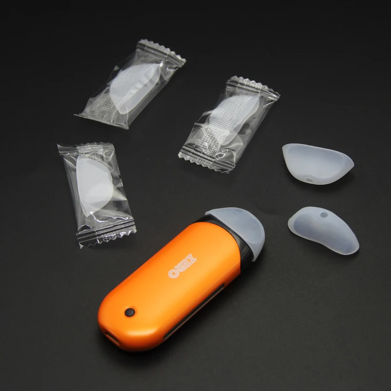 

10pcs/lot Disposable Silicone Drip Tip for Electronic Cigarette Renova Zero Pod Protective Test Cap With Package