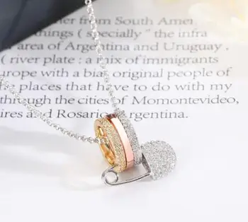 

Necklace For Women New Dangle Pendant Necklace Minimalist Style Trendy Female Birthday Jewelry Bijoux Gift