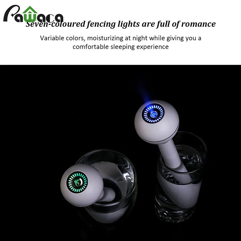 

7-color Mini Travel Donut Humidifier Portable Adjustable Heigh USB Air Humidifiers Mute Ultrasonic Fogger for Office/Home/Baby
