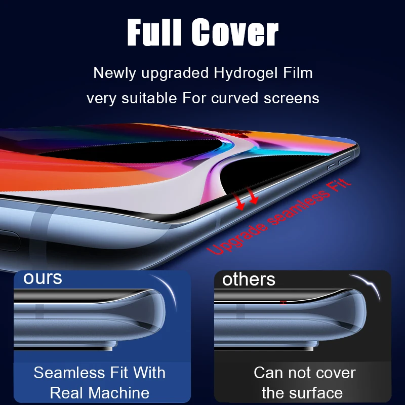 Гидрогелевая пленка для Redmi Note 9 Pro 9s Защитная экрана 9A 9C Mi 10 Lite защитная