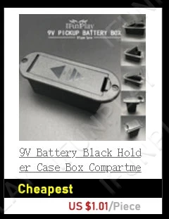 2 Scatole Portabatteria Per Chitarra Elettrica - Flat Mount Per Pickup Attivi 9V - Foto 2