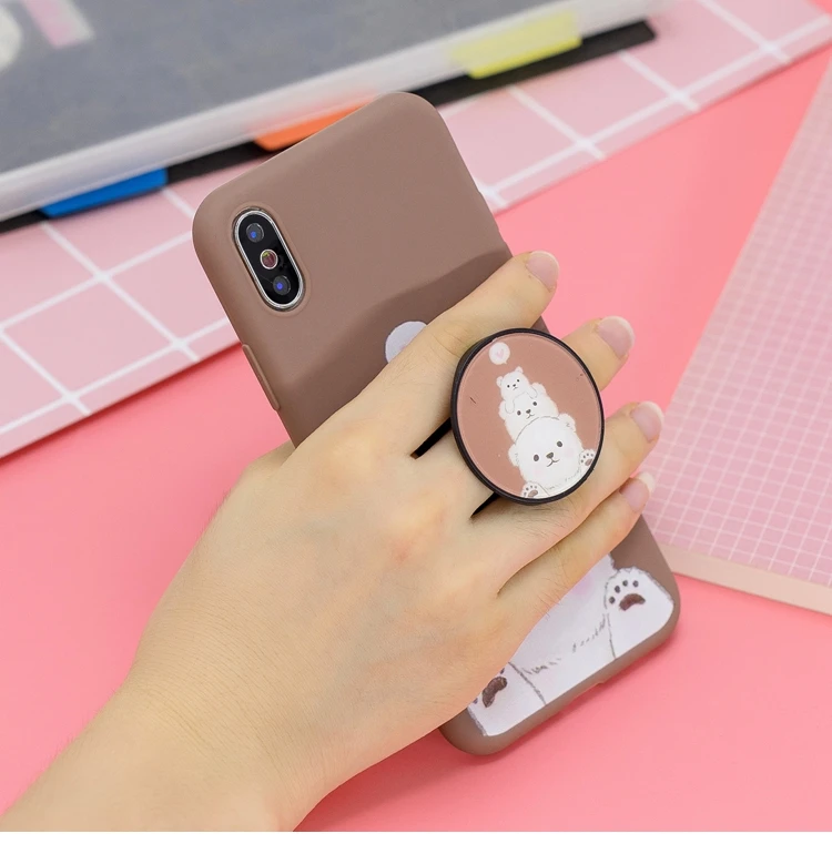 Чехол для Xiaomi Redmi Note 5 6 Pro K20, милая складывающаяся подставка, чехол-держатель для Red mi 7A 6A 7 mi 9T Pocophone F1, мягкий чехол из ТПУ