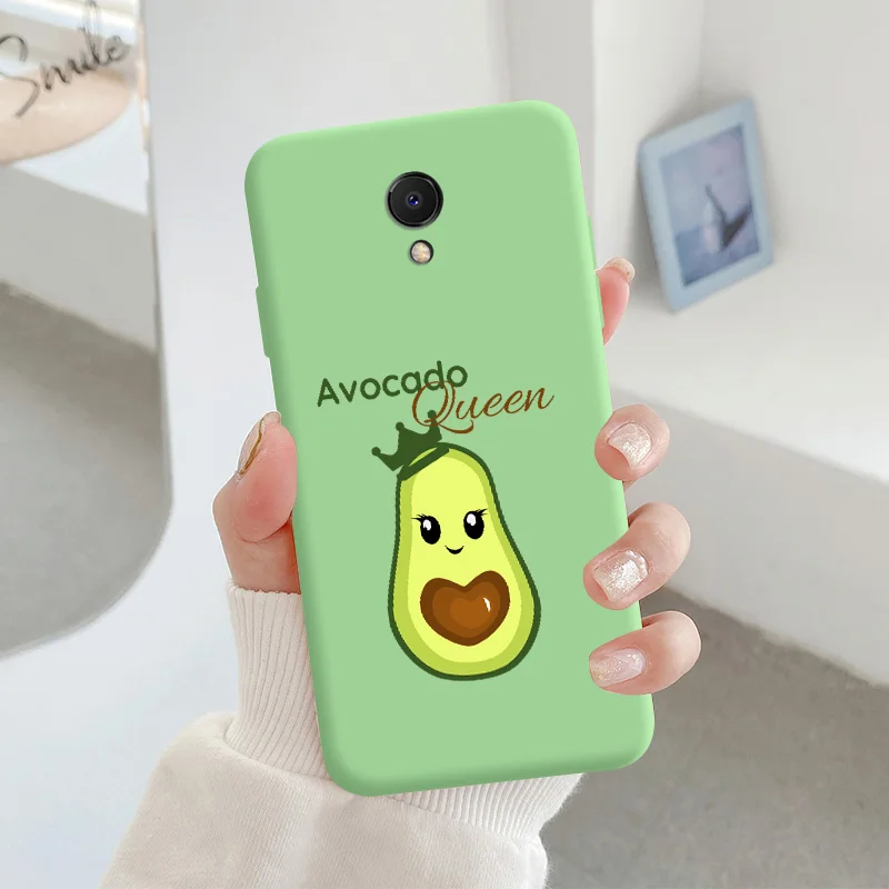 Avocado Phone Case For Meizu M6 MX6 M6S X8 Cute Soft Silicone Back Cover For Meizu X8 Candy TPU Soft Back Cover meizu cover Cases For Meizu