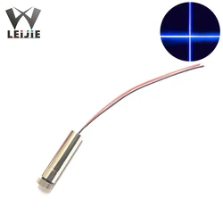 Cross 450nm 100mW Focusable 12*45mm 3.7V-5V Pure Blue Adjustable Laser Module 12mm LED LD Module