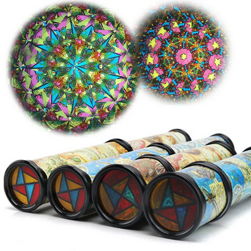 Vintage Kaleidoscope Toy Baby Boy Girl Kids Playing Toy Children Birthday Gift For Children Hot Sale Educational Classic Toy