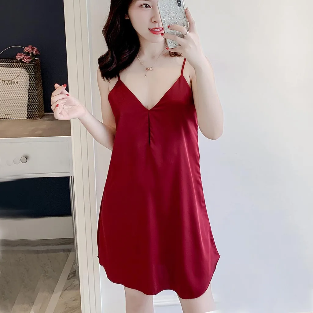 Сексуальное женское белье Ночное белье с открытой спиной кружевное платье для сна нижнее белье Babydoll Ночное белье Спальные ночные халаты комплект# g1