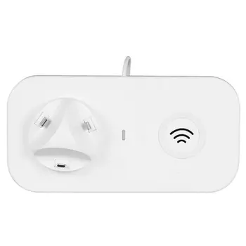 

3-in-1 Mobile Phone Charging Station Wireless Charger Fast Charging Dock Station For IOS Android Smart Pho;
